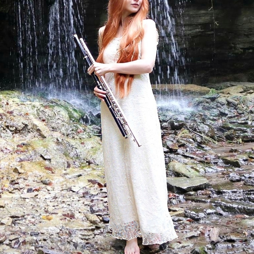Ivory Lace Maxi Dress with Delicate Texture
